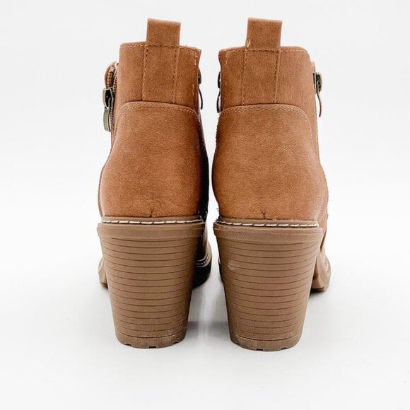 Women's Camel Brown Rocky Top Heeled Boot Corkys Footwear Size 9 NWT - Picture 5 of 5